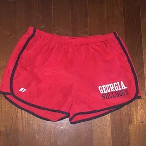 “Georgia Bulldogs” UGA Running Shorts